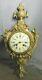 Antique Louis Xvi French Cartel Clock Japy Freres Gilt Bronze Brass 1880 Ornate