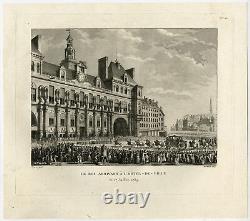 Antique Print-LOUIS XVI-CITY HALL-FRENCH REVOLUTION-P. 20-Chamfort-Berthault-1798