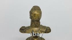 Antique Small Bronze Bust of Louis-Philippe I King of France, 4