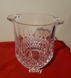 Antique, St Louis Crystal Ice Bucket, Handcut French Crystal Wine Cooler