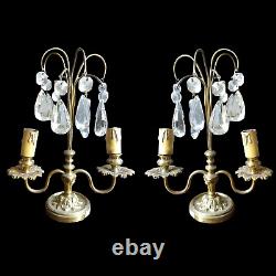 Antique french Louis XV style pair of lamps. AA 1524