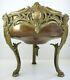 Antique Gilt Bronze Golden French Louis Xv Style 19th