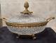 Atq French Louis Xvi Style Ormolu Bronze & Baccarat Crystal 19th C. Centerpiece