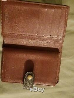Auth. Louis Vuitton French Wallet Vintage