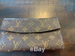 Authentic Louis Vuitton Vintage French Company LV Monogram Long Wallet USA