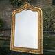 Baroque Louis Xiv Giltwood Frame Arch Top Wall Mirror (french Rococo)