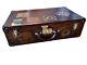 Beautiful Luxury Leather Antique Louis Vuitton Suitcase/trunk/luggage