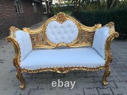 Beautiful Sofa/settee/couch/love Seat In French Louis XVI
