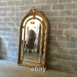 Big French Louis XVI Floor Mirror. Worldwide Free Shipping