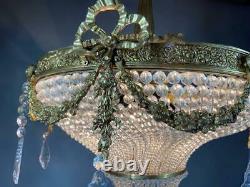 Breathtaking Chandelier French Louis XVI Style. Worldwide Free Shipping