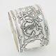 C. 1900 Antique French Sterling Silver Napkin Ring Holder Louis Xvi 950 No Initia
