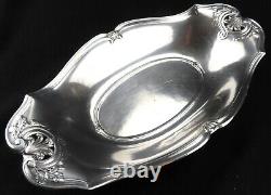 Christofle Bowl Antique French Silver Plated Dish VOLUTE Napoleon III Empire