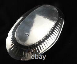 Christofle Rubans Antique French Silver Plated Bowl Serving Dish Empire Ribbons