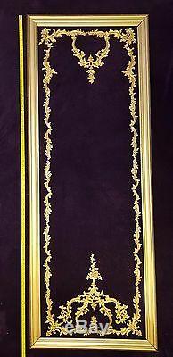 Decorative French Antique Style Louis XV Gilt Or White Wall Panelling Panel