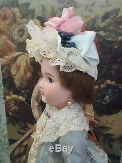 Delightful Antique French Mon Cheri by Louis Leon Prieur Bisque 22 Doll