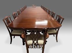 Elite Designer Bespoke hand made Mahogany / Walnut dining tables and chairs