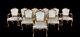 Elite Sets Of Designer Gold Palace Louis Style Dining Chairs Fully Finished