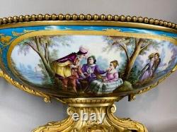 Exquisite 19th Century French Louis XVI Sevres Porcelain Centrepiece