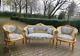 Exquisite Corbeille Sofa Set Embodying French Louis Xvi Elegance Circa 1900