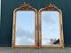 Exquisite Pair Of Vintage French Louis Xvi-style Full-length Floor Mirrors
