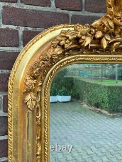 Exquisite Pair of Vintage French Louis XVI-Style Full-Length Floor Mirrors