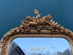 Exquisite Pair of Vintage French Louis XVI-Style Full-Length Floor Mirrors