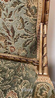French 19th Century Guiltwood Louis XVI Armchair