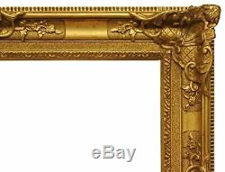 French 19th Century Louis XV Gold Leaf Picture Frame (26x32) (SKU 1894)