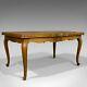 French, Antique Draw Leaf Dining Table, Beech, Extending, Louis Xv Revival C1930