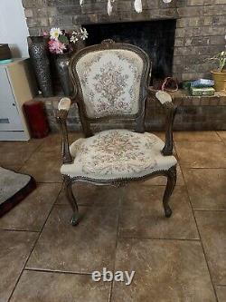 French Louis XV Chair RARE Antique