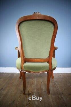 French Louis XV Style Cabriolet Armchair