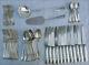 French Louis Xv Style Dinner Table Flatware Set 58 Pcs Silverplate 1910