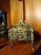 French Louis Xv Style Silver Plated Antique Miniature Bureau Secretary