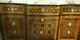French Louis Xv Style Marquetry Comode Bronze Inlaid Marble Top 19th Century