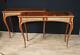 French Louis Xvi Console Tables Inlay And Gilt Mounts Furniture