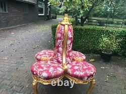 French Louis XVI Sofa/Chair 4 seats. Worldwide shipping
