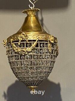 French Louis XVI Style Lantern in Bronze
