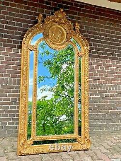 French Louis XVI Style Mirror Free Worldwide Shipping