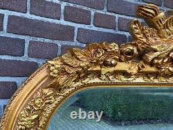 French Louis XVI Style Mirror in Gold