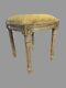 French Louis Xvi Style Upholstered Vanity Stool