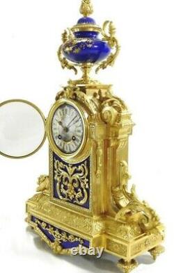 French Rococo Clock Louis XVI style- circa 1880