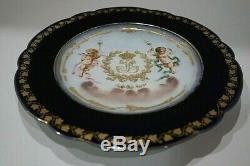French Sevres Owned By King Louis Philippe Plate N3 Chateau Des Tuileries 1844