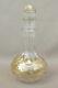 French Victorian Antique Parfum Crystal Bottle St Louis Gilt Decanter