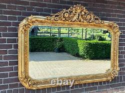 French Wall Mirror In Louis XV Style Free Worldwide Shipping