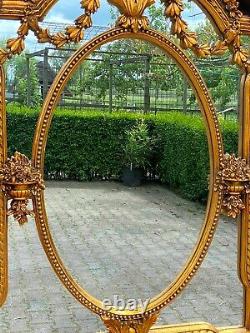 French Wall Mirror in Louis XVI Style. Worldwide free shipping