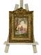 French Antique Oil Painting Panel /signed & In Louis Xv Frame The Picnic Superb