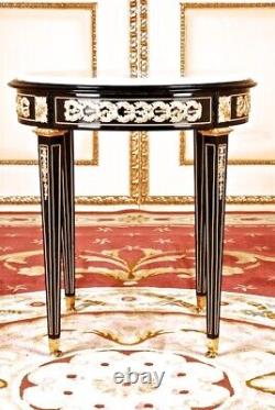 G-Sam-101 French Round Table Louis Seize Baroque Style