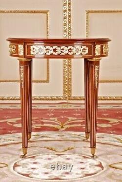 G-Sam-105 French Round Table Louis Seize Style