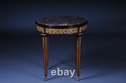 G-Sam-108 French, Round Table Louis Seize Style