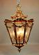 Gilded Brilliance French Louis Xvi Style Gilt Bronze Lantern